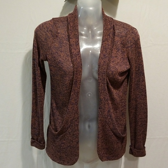 Brown Soft Boho Chic Cardigan By Kirra Made In USA - Picture 1 of 5